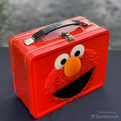 elmo metal lunch box|Elmo Metal Lunch Box / Carrying Case Sesame Street Workshop .